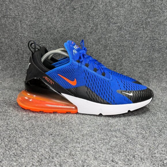 Nike Other - Nike Air Max 270 Shoes Men's 13 Racer Blue Orange Athletic Run Training Sneakers